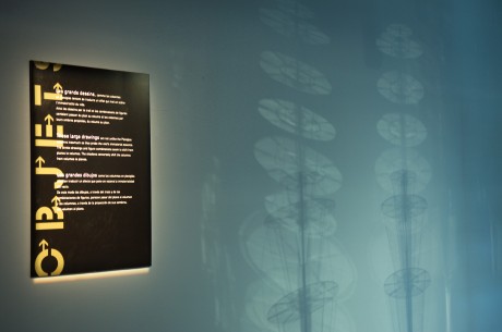 Tout pour plaire - graphisme de l'exposition “Détours d'objets”, de Claude Courtecuisse, au Centre Pompidou - vue de l'exposition